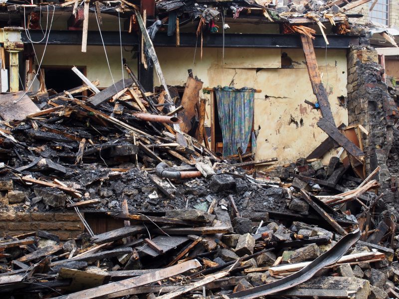 House Wrecking in Old Bridge, NJ