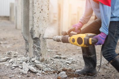 Demolish Concrete Beams and Columns